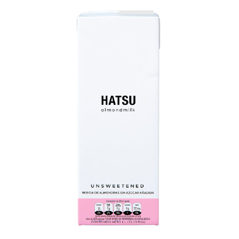 BEBIDA ALMENDRA SIN AZUCAR 1L HATSU